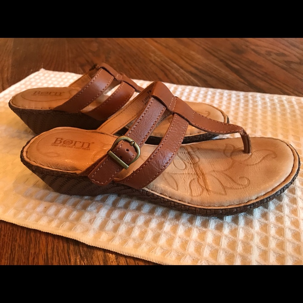 Born Open Toe wedge Sandals - Picture 7 of 8